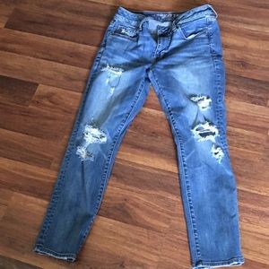 Size 8 Skinny Distress Jeans